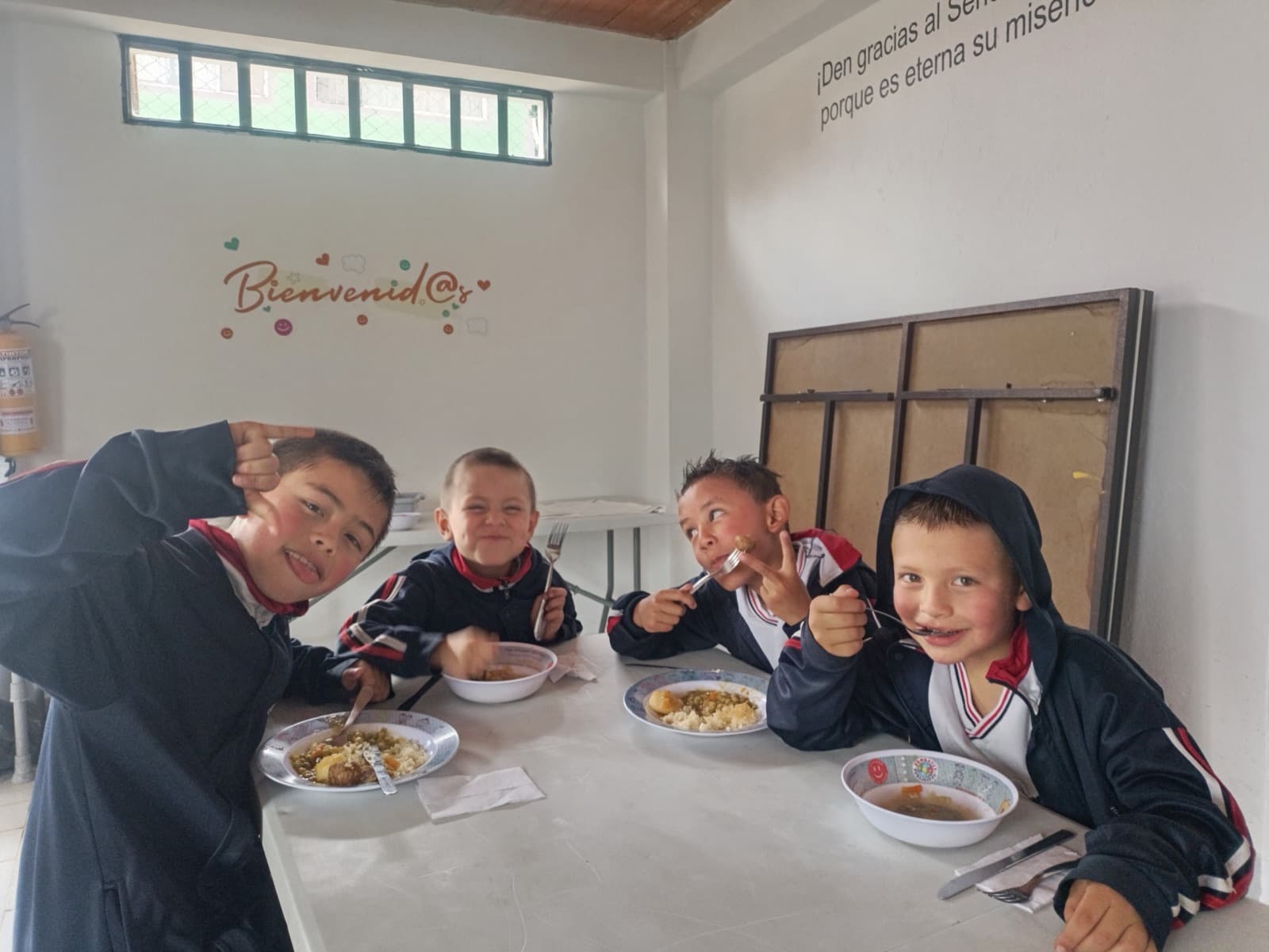 Comedor de Casa Caná en Bogotá