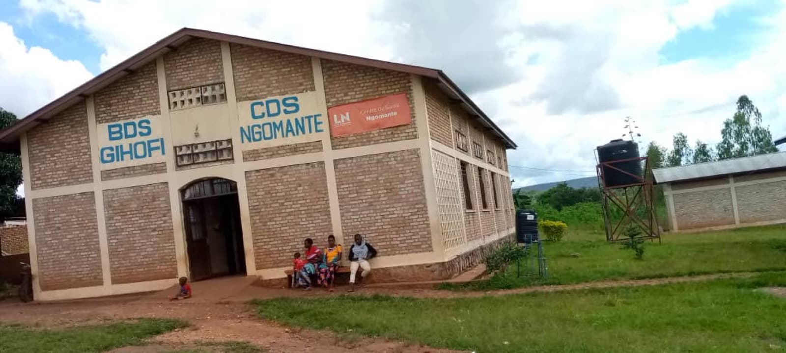 Clínica de Ngomante en Burundi